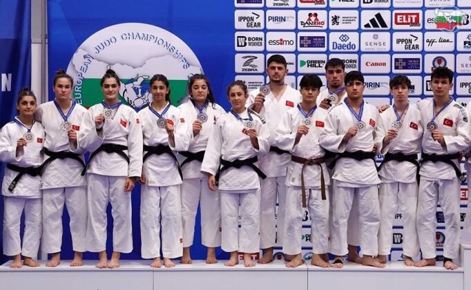 Judo Ümit Milli Takımı, Avrupa İkincisi Oldu