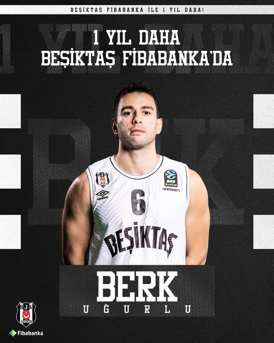 Beşiktaş Basketbol Takımı Berk Uğurlu ile Sözleşme Yeniledi