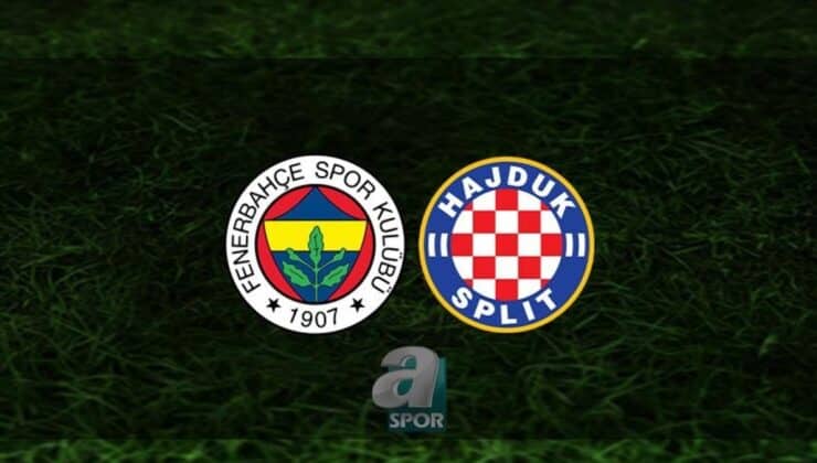 Fenerbahçe – Hajduk Split Hazırlık Maçı Detayları