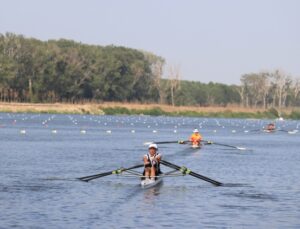 Gençler Türkiye Kürek Kupası Heyecanı Meriç Nehri’nde