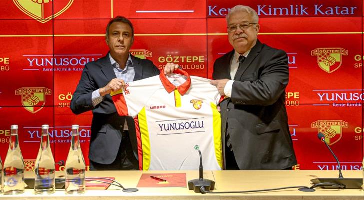 Göztepe, Forma Sponsorluğu İçin Yunusoğlu İnşaat ile Anlaştı