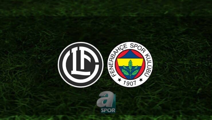 Lugano – Fenerbahçe Maçı Detayları ve Yayın Bilgileri