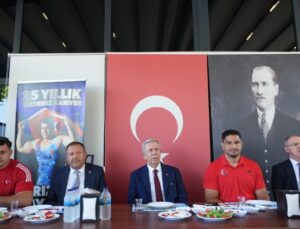 Mansur Yavaş Sporculara Olimpiyatlar Öncesi Başarılar Diledi