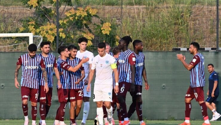 Trabzonspor, Zeleznicar Pancevo’yu 3-1 Yendi