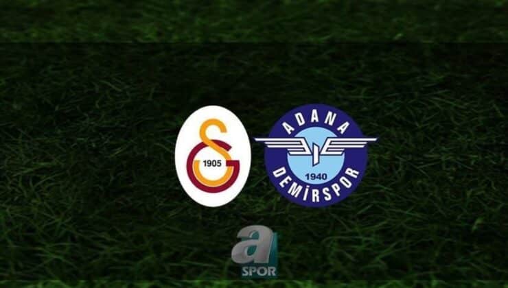 Adana Demirspor – Galatasaray Maçı Detayları