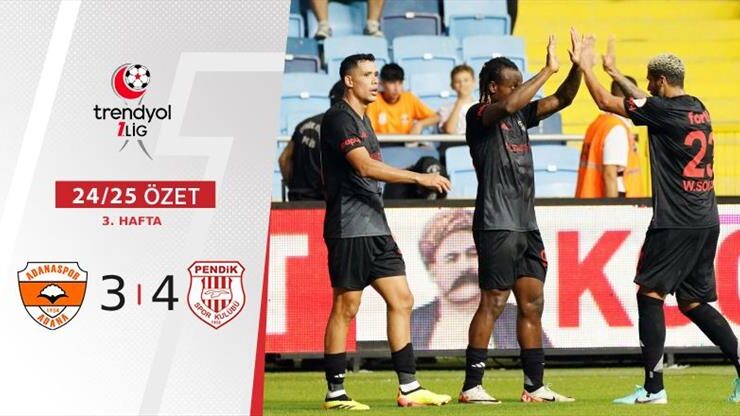 Adanaspor – Siltaş Yapı Pendikspor Maç Özeti: 4-3 Galibiyet