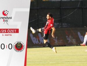 Alagöz Holding Iğdır FK ve Gençlerbirliği 0-0 Berabere Kaldı