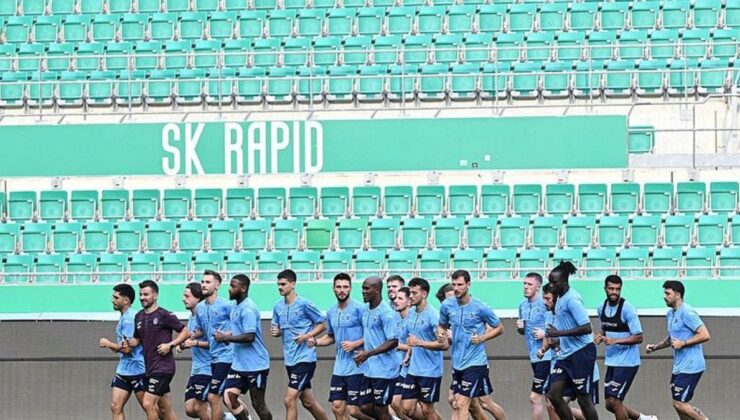 Allianz Stadyumu’nda Rapid Wien Maçı Hazırlıkları