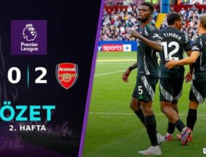 Arsenal, Aston Villa’yı 2-0 Mağlup Etti