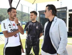 Beşiktaş’ta Teknik Direktör Giovanni van Bronckhorst ve Vincenzo Montella Buluştu