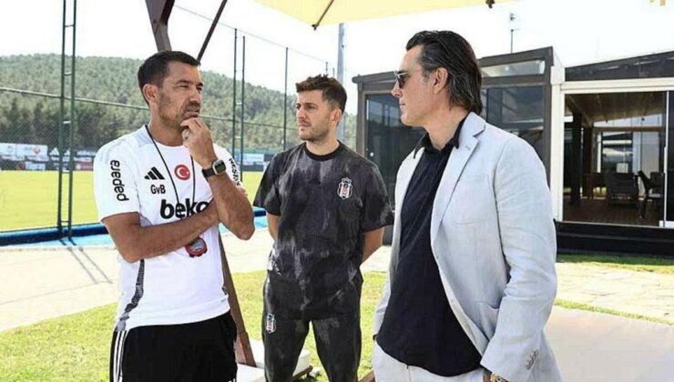 Beşiktaş’ta Teknik Direktör Giovanni van Bronckhorst ve Vincenzo Montella Buluştu