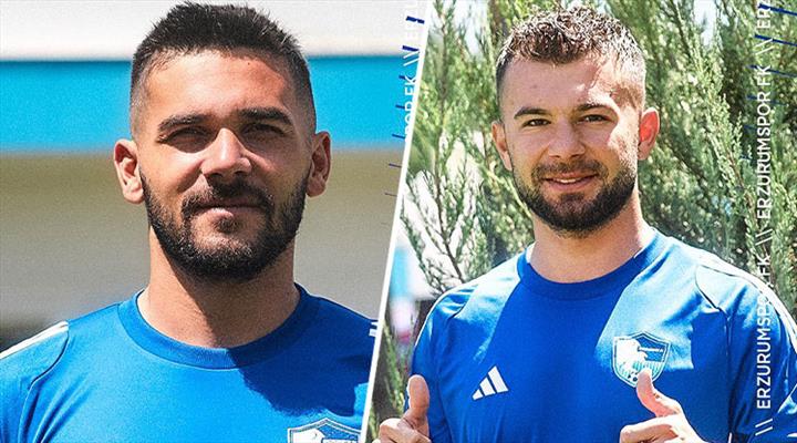 Erzurumspor FK, İki Yeni Transferle Kadrosunu Güçlendirdi