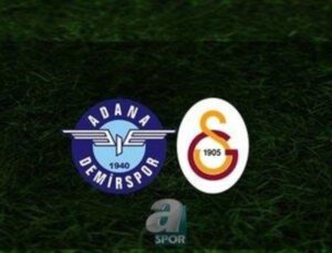 Galatasaray, Adana Demirspor ile Süper Lig’de Karşılaşıyor