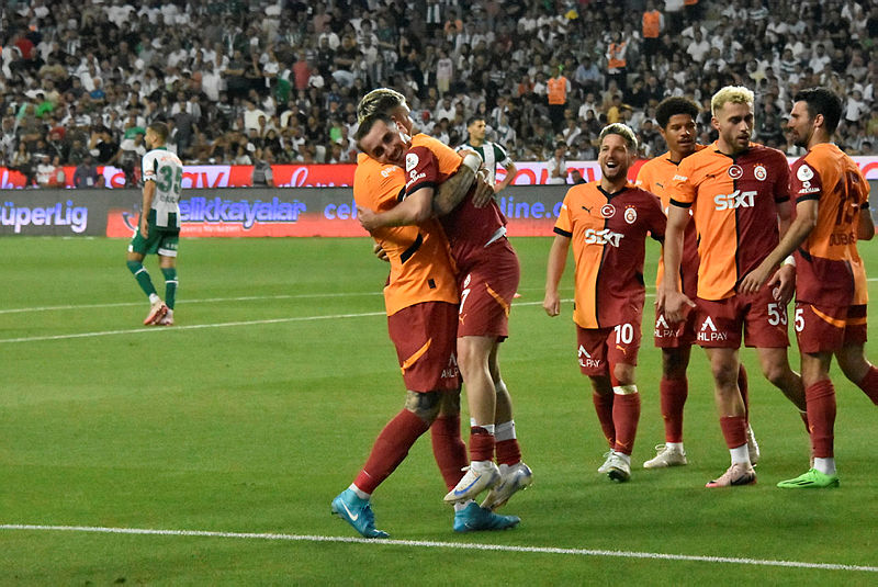 Galatasaray, Konyaspor'u 2-1 Yenerek 6 Puanla Yoluna Devam Ediyor