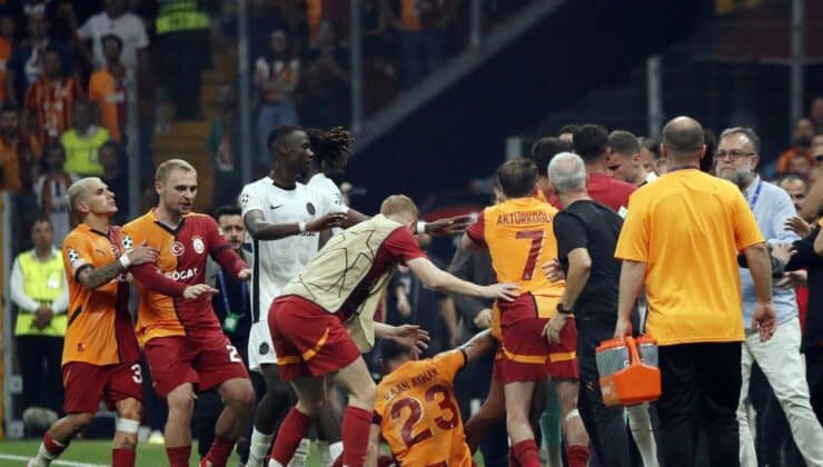 Galatasaray – Young Boys Maçında Saha Karıştı