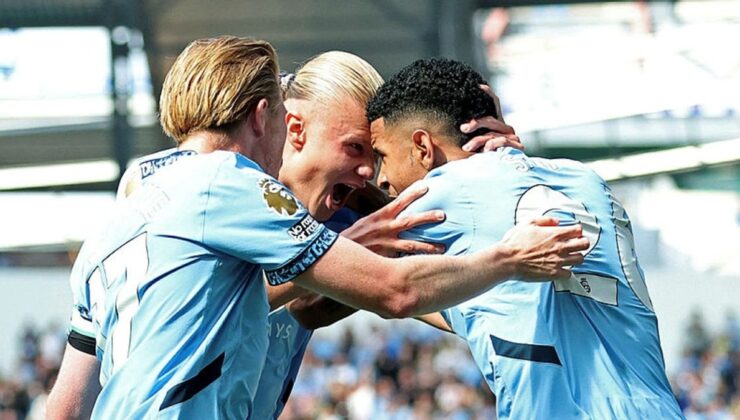 İngiltere Premier Lig’de Manchester City’nin Ipswich Town’ı 4-1 Mağlup Etmesi