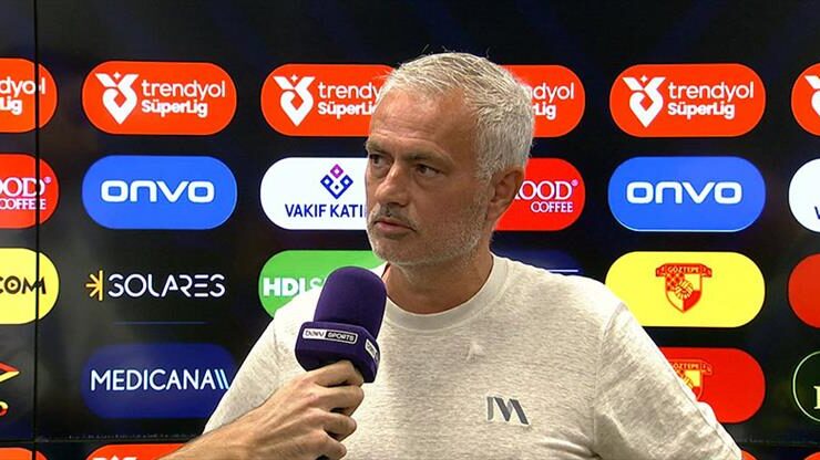 Jose Mourinho’dan Göztepe Maçı Öncesi Açıklamalar