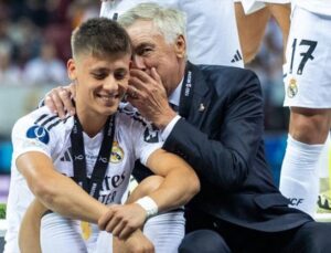 Real Madrid UEFA Süper Kupa Zaferi ve Arda Güler’e Ancelotti’den Önemli Mesaj