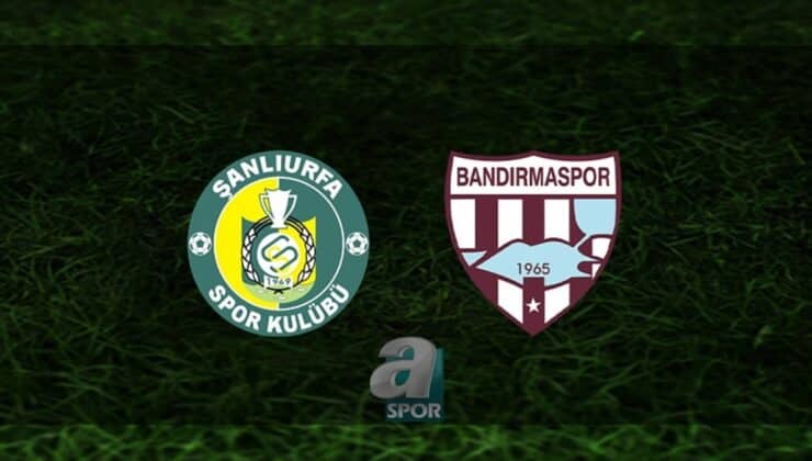 Şanlıurfaspor – Bandırmaspor Maçı Bilgileri