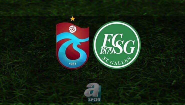 Trabzonspor, St. Gallen ile Play-Off Maçına Çıkıyor