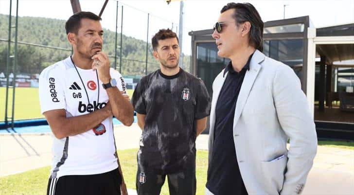 Vincenzo Montella’nın Beşiktaş Tesislerine Ziyareti