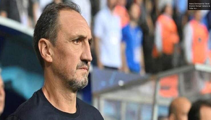 Adana Demirspor’da Teknik Direktör Michael Valkanis ile Yollar Ayrıldı