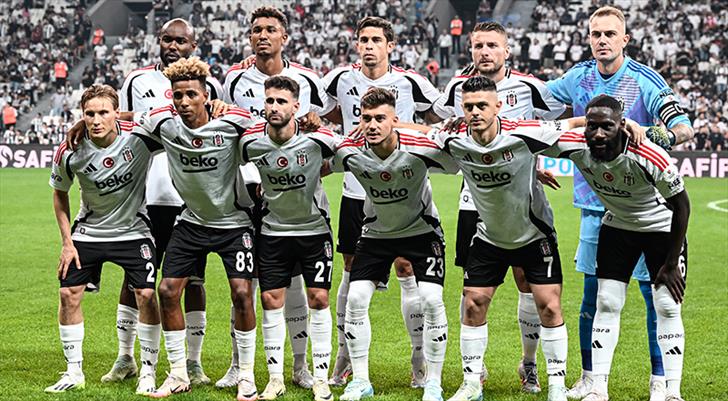 Beşiktaş UEFA Avrupa Ligi Kadrosunu Açıkladı