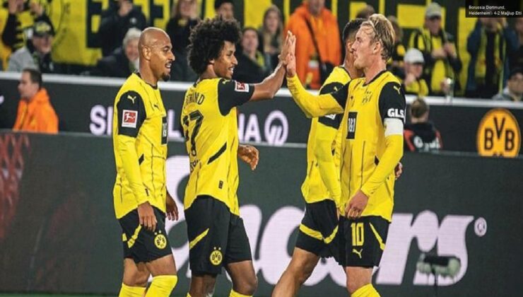 Borussia Dortmund, Heidenheim’ı 4-2 Mağlup Etti