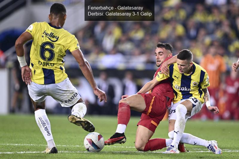 Trendyol Süper Lig'de Dev Derbi: Fenerbahçe - Galatasaray