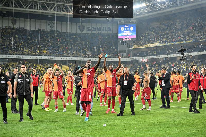 Fenerbahçe - Galatasaray Derbisinde Galip: 3-1