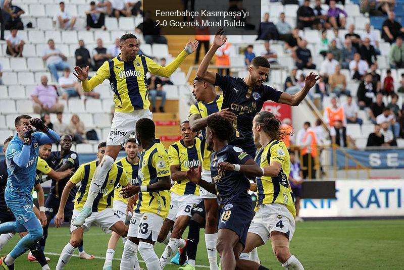 Fenerbahçe Kasımpaşa'yı 2-0 Geçerek Moral Buldu