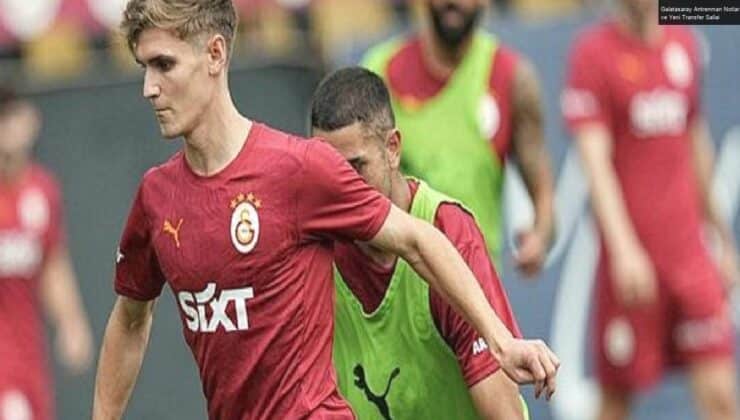 Galatasaray Antrenman Notları ve Yeni Transfer Sallai