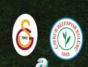 Galatasaray – Çaykur Rizespor Maçına Dair Tüm Detaylar