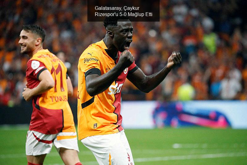 Galatasaray, Son İki Maçında 10 Gol Atmayı Başardı