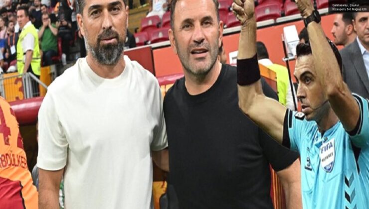 Galatasaray, Çaykur Rizespor’u 5-0 Mağlup Etti