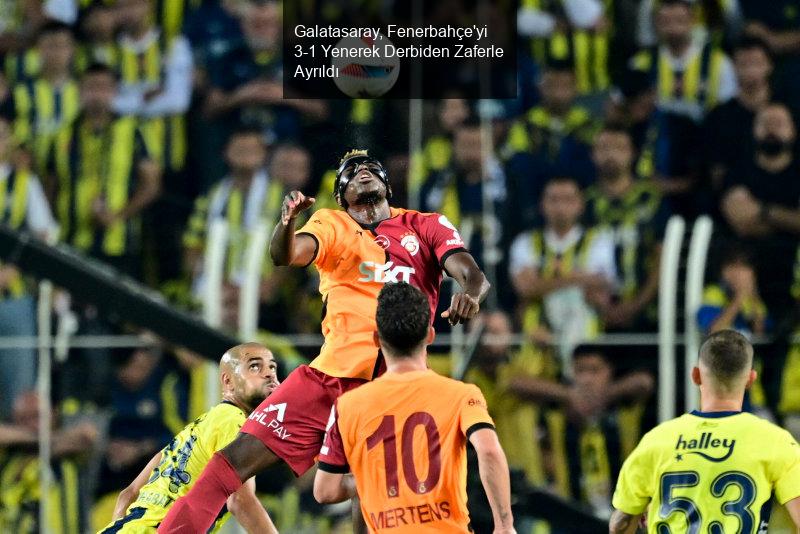 Galatasaray, Fenerbahçe'yi Mağlup Etti