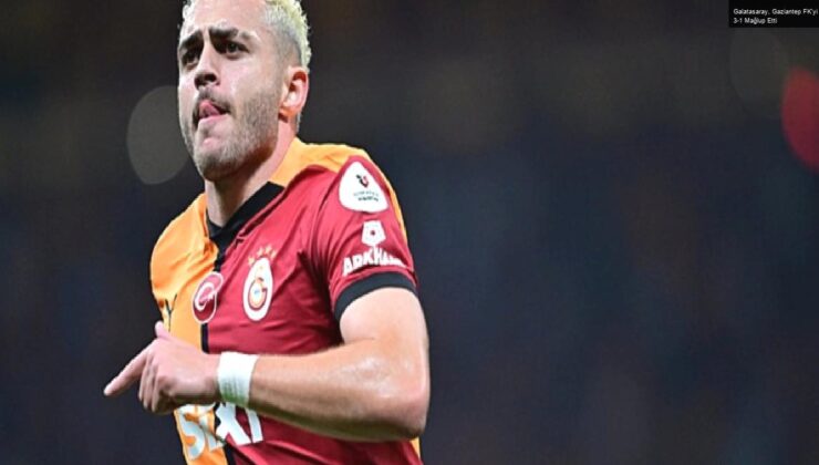 Galatasaray, Gaziantep FK’yi 3-1 Mağlup Etti