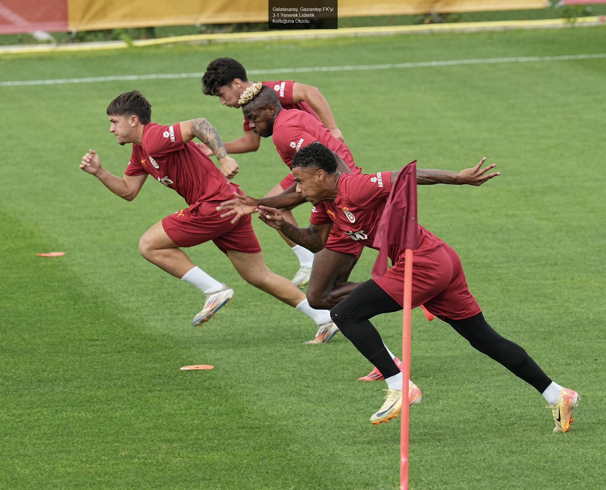 Galatasaray, Gaziantep FK'yi 3-1 Yenerek Liderlik Koltuğuna Oturdu