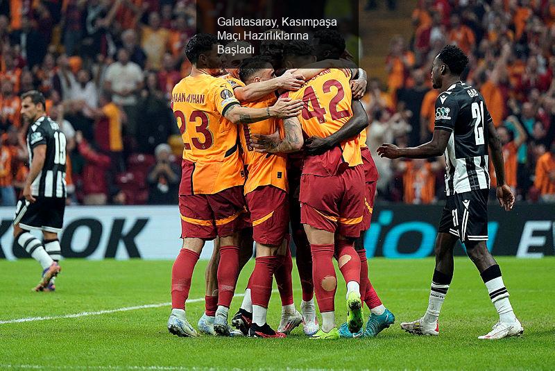 Galatasaray, Kasımpaşa Maçı Hazırlıklarına Başladı