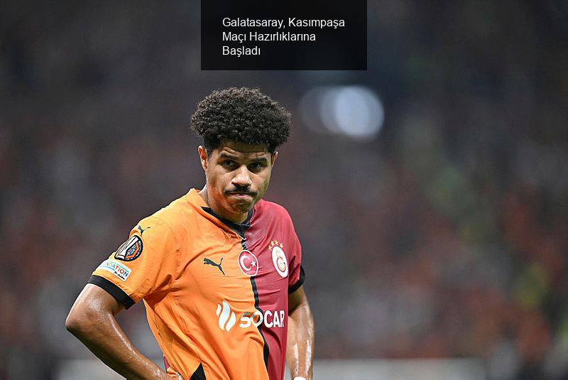 Galatasaray, Kasımpaşa Maçı Hazırlıklarına Başladı