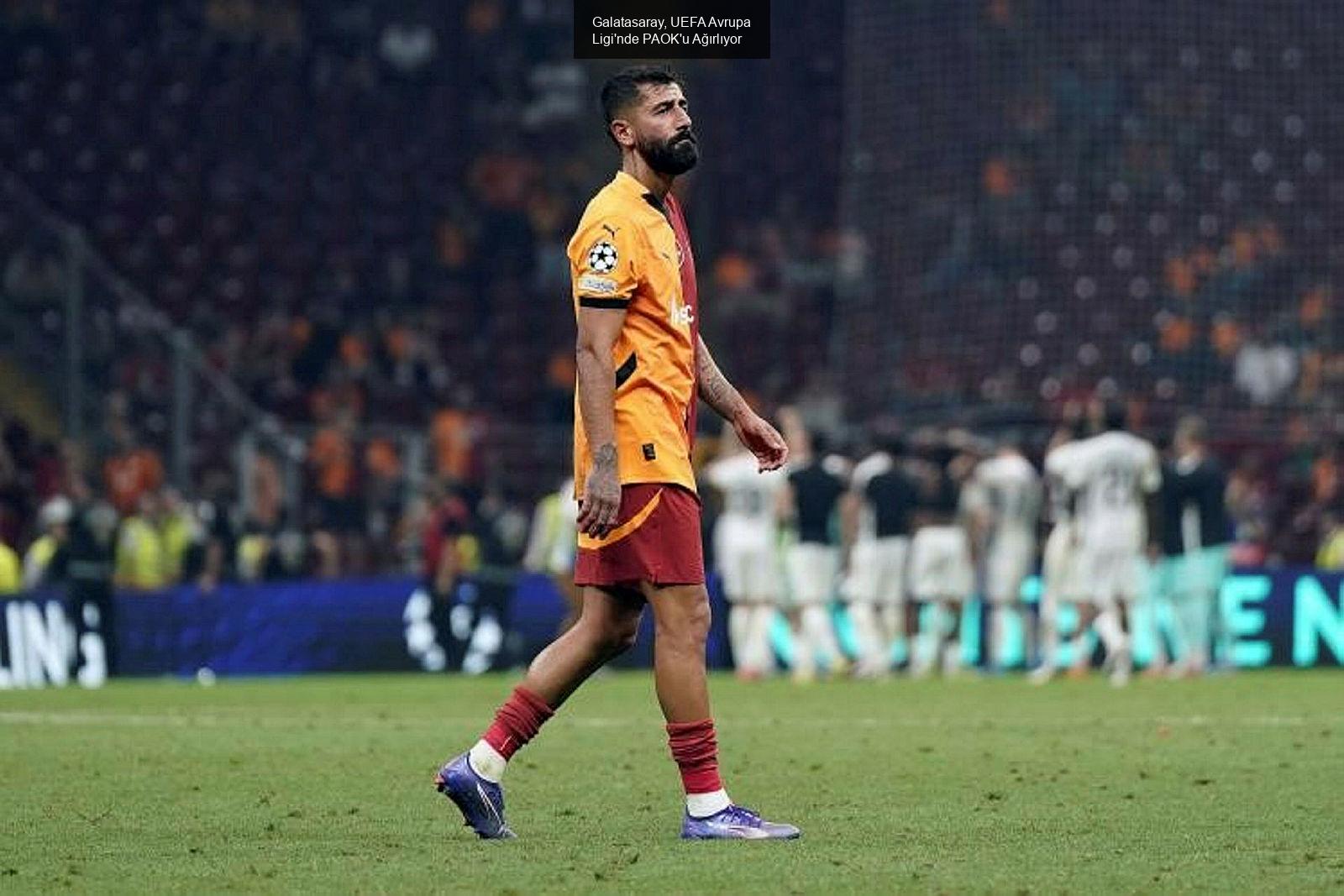 Galatasaray, UEFA Avrupa Ligi'nde PAOK'u Ağırlıyor