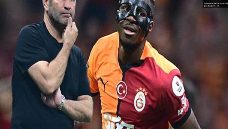 Galatasaray’da Kasımpaşa ile Şok Beraberlik: 3-3