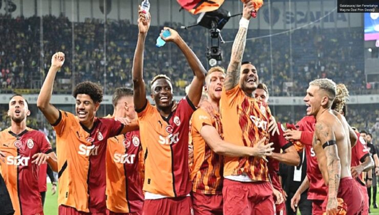 Galatasaray’dan Fenerbahçe Maçına Özel Prim Desteği