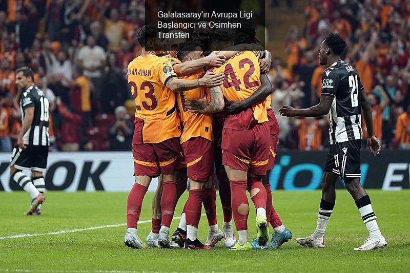 Galatasaray'ın Avrupa Ligi'ne Başlangıcı