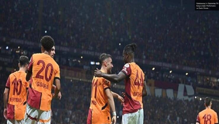 Galatasaray’ın Gaziantep FK Karşısındaki Performansı ve Derbi Öncesi Moral