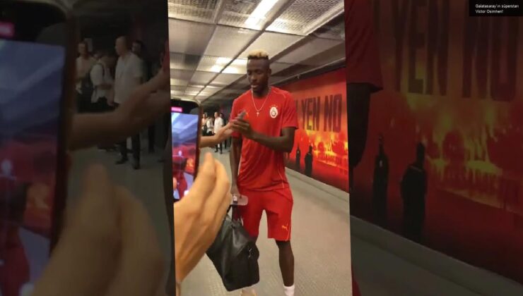 Galatasaray’ın süperstarı Victor Osimhen!