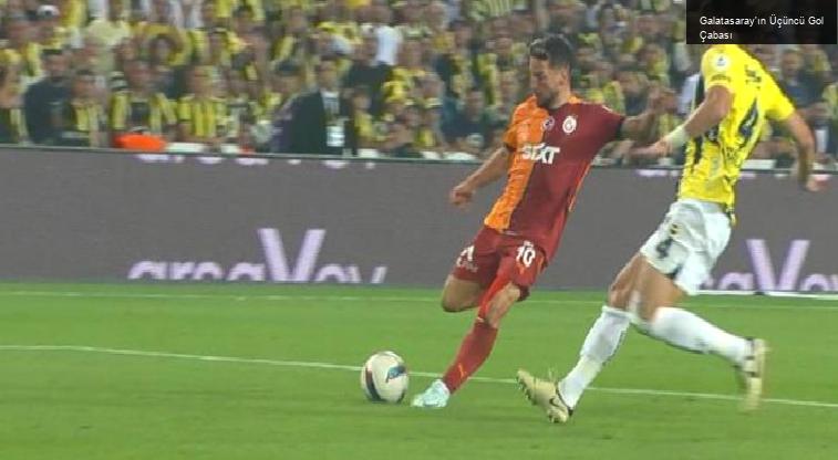 Galatasaray’ın Üçüncü Gol Çabası