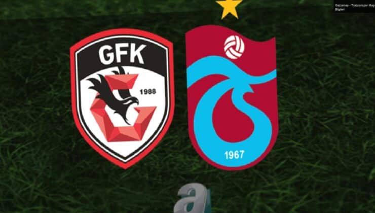 Gaziantep – Trabzonspor Maçı Bilgileri