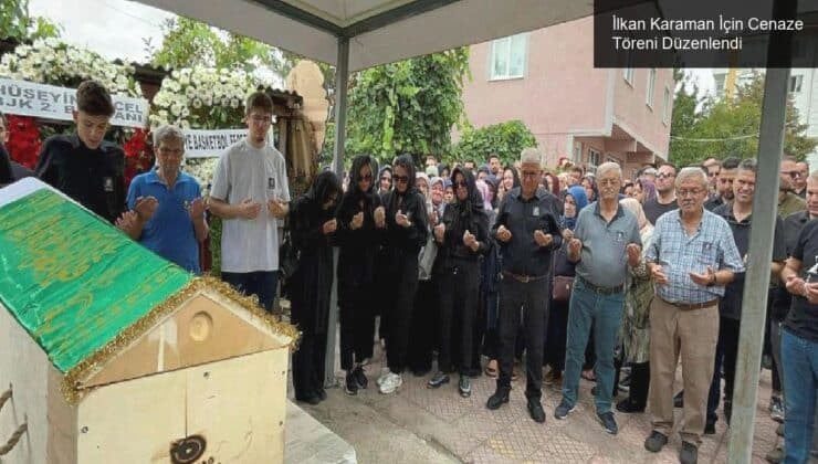 İlkan Karaman İçin Cenaze Töreni Düzenlendi