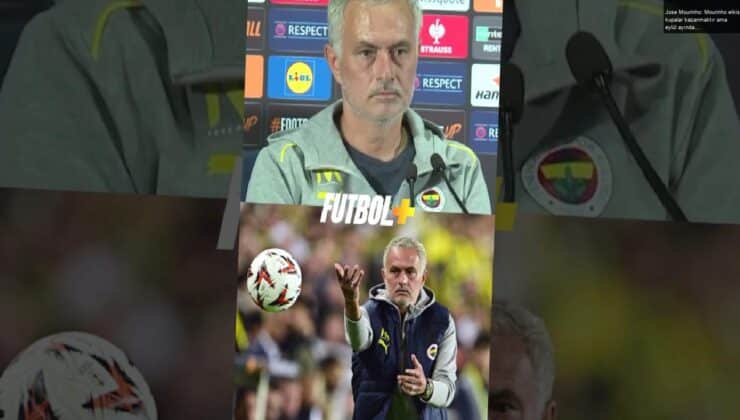 Jose Mourinho: Mourinho etkisi kupalar kazanmaktır ama eylül ayında bunu yapamayız! #Fenerbahçe